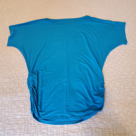 Made By Johnny Women's Solid Short Sleeve Top - Picture 7 of 11